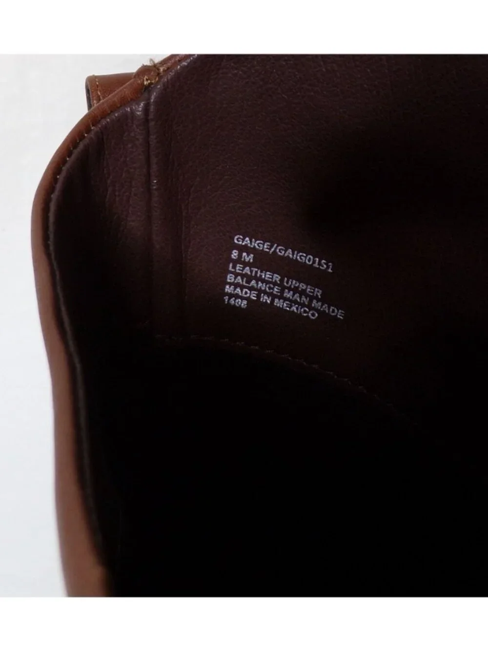 🆕STEVE MADDEN Gaige Knee High Riding Boot Brown Leather 8 - Picture 9 of 10